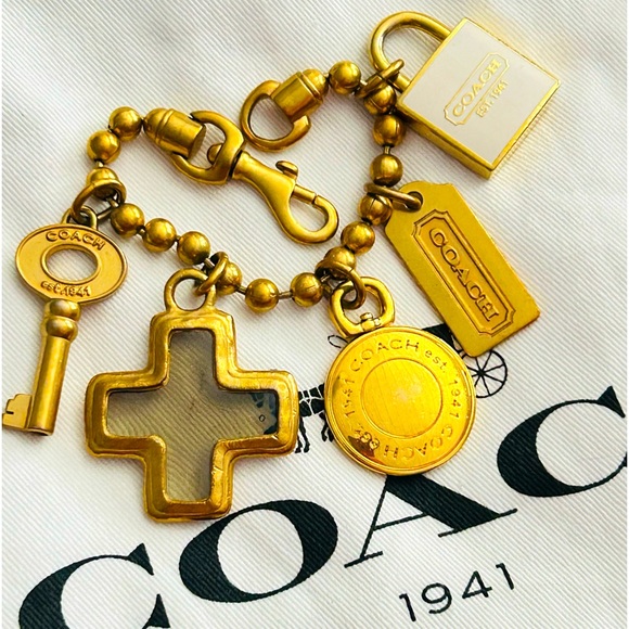 💰SOLD💰Vintage Coach 1941 Charm Bracelet - Picture 4 of 15